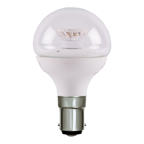05184 - LED 4W Dimmable 45mm Clear Round Ball - SBC - 2700K